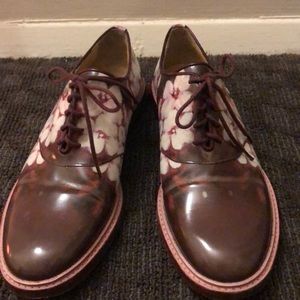 Band of Outsiders Floral Saddle Shoes